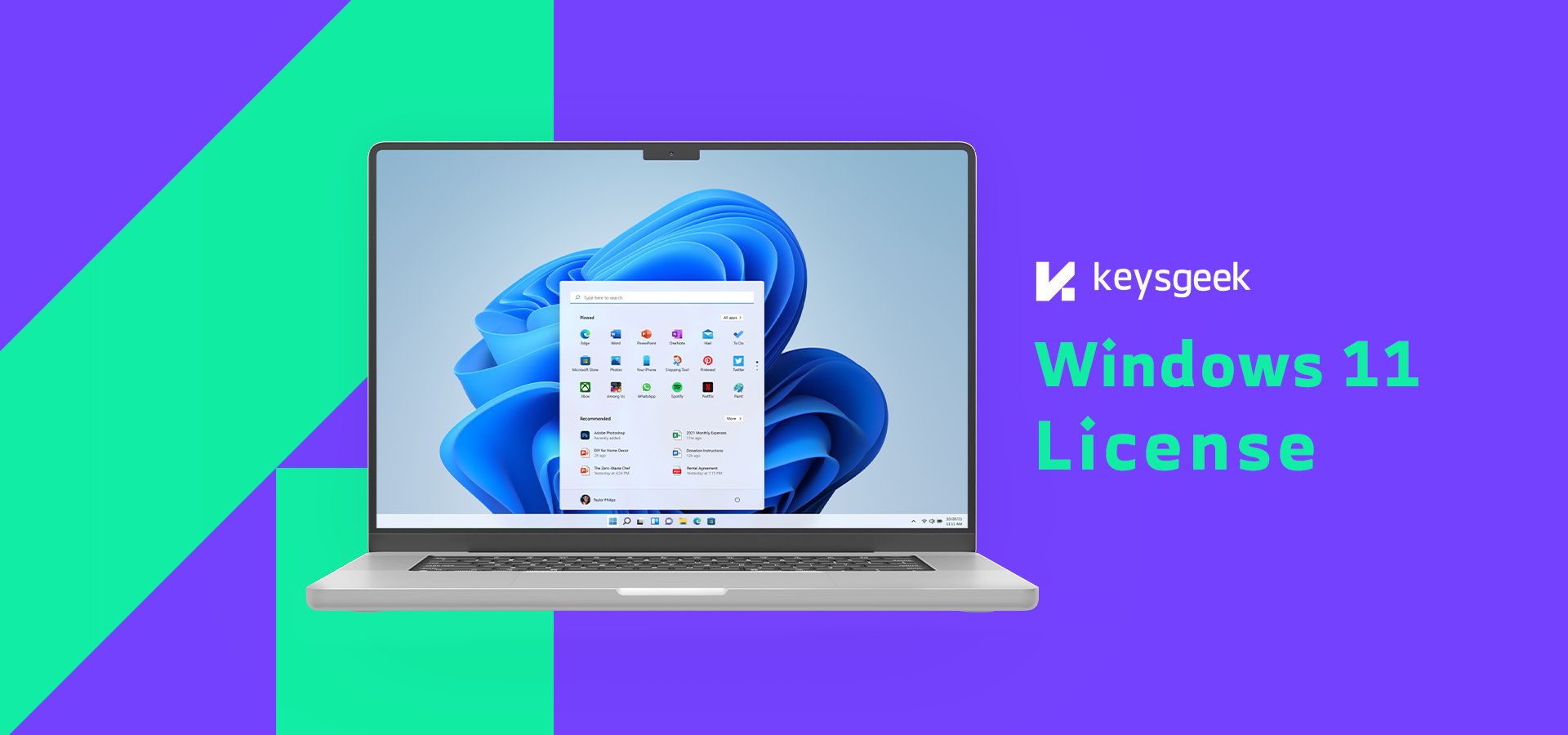 Operating system keysgeek